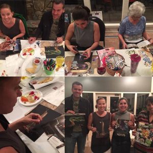Host a Paint Night with your friends! 